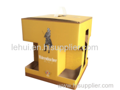 cardboard printed F-flute box for tools pack paper food packaging