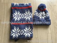 beautiful high quality scarf and hat