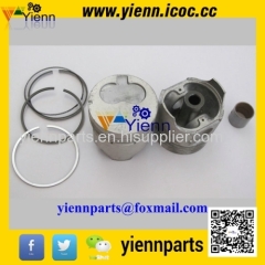 ISUZU 3AE1 Piston 1-12111-231-0 with ring 5-12121-011-0 For SUMITOMO S95FSX Midi Excavator 3AE1 Diesel engine spare part