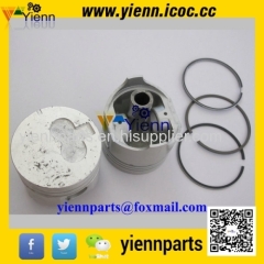 ISUZU 3KC1 Piston 1-12111-321-0 & Piston ring 5-12121-031-0 8-94173-165-0 For SUMITOMO S85UX Midi Excavator 3KC1 engine