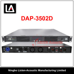 350W PER CHANNEL CLASS-D POWER AMPLIFIER WITH DSP 3502D