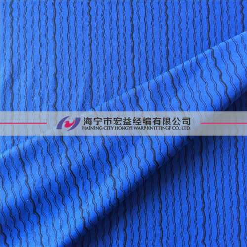 Polyester Spandex Fabric Stretch Knitted Printed Fabric PS-1008