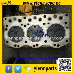 ISUZU 3AB1 Cylinder Head assy Used parts for HITAICHI EX50UR EX50URG Mini excavators 3AB1 diesel engine repair parts