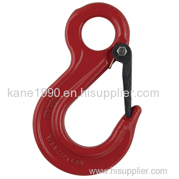 G80 eye sling hook with latch from Chian manufacture