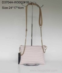 Ladies handbag/PU shoulder bag/chain cross bag
