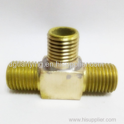 Brass Fittings Weld Brass Male Tee