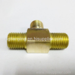 Brass Fittings Weld Brass Male Tee