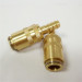 Custom-designed DME brass fitting shut off coupling