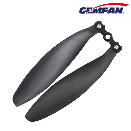 Gemfan 12x4.7 inch ABS Folding remote control model plane Propeller Hot Drone