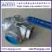 stainless steel switch ball valve 2 inch BSP female thread SS304 3 way water ball valve