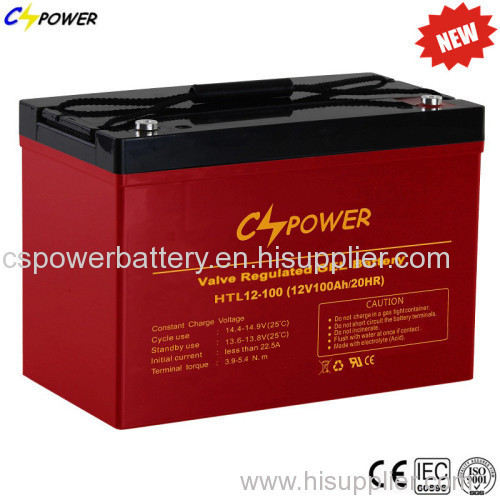 VRLA Rechargeable Storage Solar Battery for High Temperature