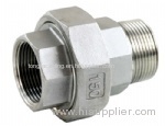 stainless steel pipe fitting union/China sanitary stainless steel
