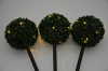 solar topiary stake light