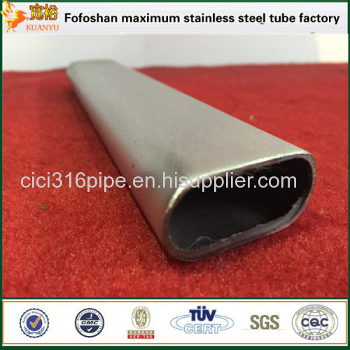 304 GB Standard Flat Stainless Steel Oval Tube Stainless Steel Special Tube/Pipe