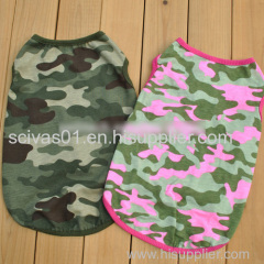 Pet Camouflage Vest Clothes