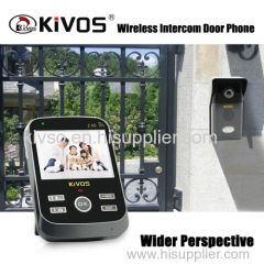Kivos new product KDB303 wireless video door phone audio intercom door phone door bell phone intercom