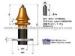 Long Service Life Concrete / Road Milling Bits Of Road Surface Profiling