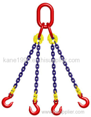 G100/G80 Chain sling1-leg flexi leg with clevi safety hook