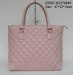 Pink tote bag/Ladies PU handbag