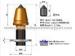 Tungsten Carbide Teeth Cold Planer Teeth For Highway K1 - K8