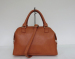 Lady fashion PU handbag/Brown stud bag