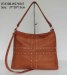 Fashion handbag/Brown stud in front bag