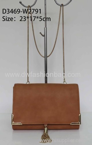 Fashion clamshell shoulder bag/PU lady cross bag