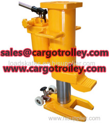 Hydraulic toe jack application and advantages