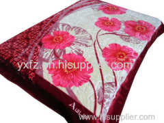 pink color bedding blankets
