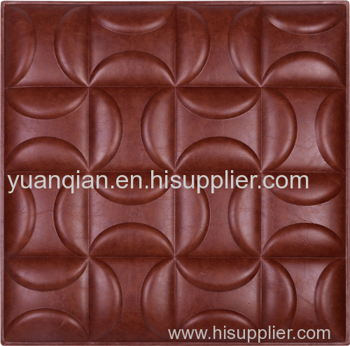 Hot selling 3D leather panel