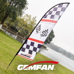 FPV Drone Racing advertised flag