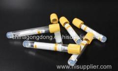 Gel and Clot Activator Tube Yellow Cap
