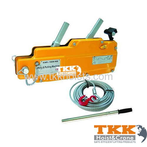 Aluminum Shell Wire Rope Pulling Hoist