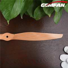 wood color 19 inch 19x12 Electric Beechwood Propellers Prop for push pull aircraft