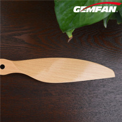 wooden toy airplane propeller 2 Blade Multi-axis Electric Wooden Slow Flyer Propellers 1545 For Rc Airplane