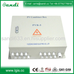 Solar PV DC junction boxes