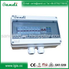 Solar PV DC junction boxes