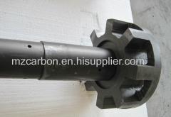 good graphite rotor for aluminium melting