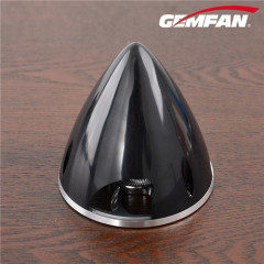 82mm Plastic black Color Spinner with Aluminum Alloy