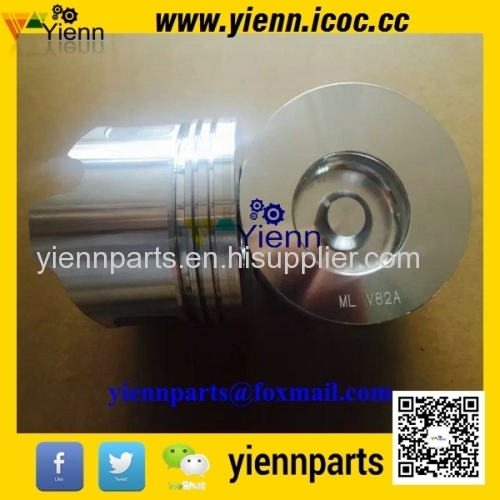 Yanmar 3D82 3TNE82 3TNV82 Piston with Pin and clips For Excavators and Forklifts 3TNV82 3TNE82 Diesel engine repair part