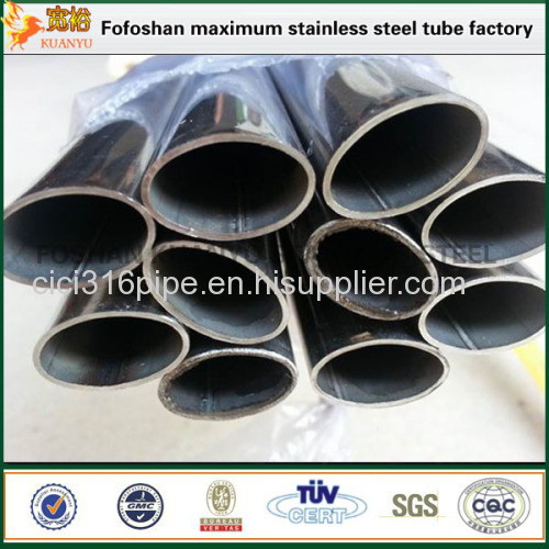 Foshan Professional Factory About Steel Oval Tubing Stainless Steel Section Tube