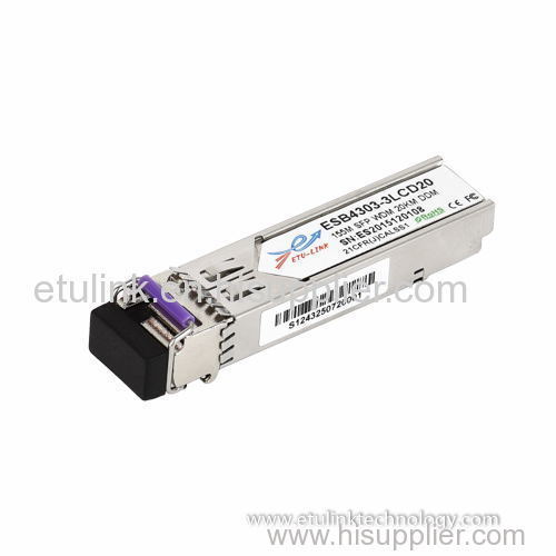 155M SM 20KM BIDI SFP Transceiver