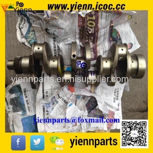 Yanmar S4D106 4TNE106 4TNV106 Crankshaft 123900-21000 Used parts for KOMATSU BACKHOE LOADERS S4D106 Diesel engine parts