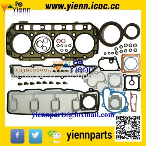 Yanmar 4TNE106 S4D106 Full Gasket kit 723900-92660 723900-92600 with head gasket for Yanmar 4TNE106T S4D106 Engine part