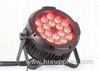 AC100-240V Outdoor Led Par Cans IP64 MDX512 signal multi color led lights