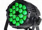 RGBAW 5 In 1 Outdoor Led Par Cans With 9 Channel Dmx Controller