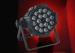 Indoor dmx led par can lights 6/10CH 18 x12W RGBWA + UV 6 in 1