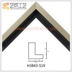 Modern Plastic L-shaped Oil Painting Frame Moulding Wholesale