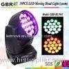 Club Light 19pcs x 10W Zooming led wash moving head Night Bar Lighting