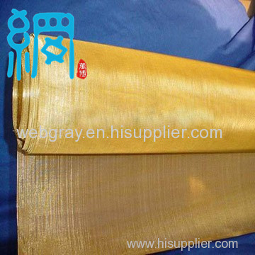 plain weave 30 brass wire mesh